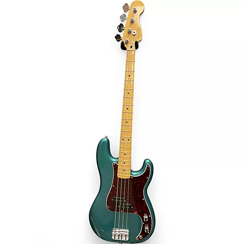 Used Fender Player Precision Bass Ocean Turquoise Electric Bass Guitar Ocean Turquoise - musicians--Friend