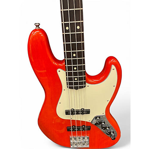 Used 2002 Fender American Special Jazz Bass SUNSET ORANGE TRANSPARENT Electric Bass Guitar SUNSET ORANGE TRANSPARENT - musicians--Friend