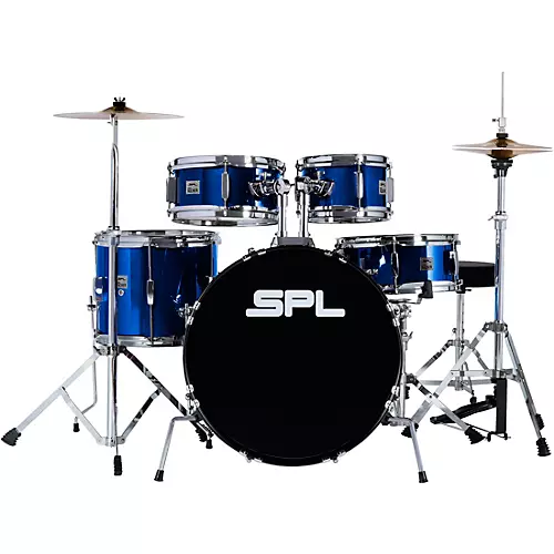 Sound Percussion Labs Junior Kicker 5-Piece Drum Set Metallic Blue - musicians--Friend