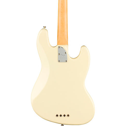 Fender American Professional II Jazz Bass Rosewood Fingerboard Left-Handed Olympic White - musicians--Friend
