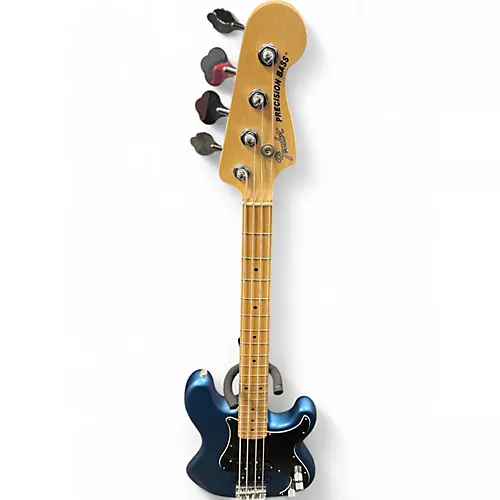 Used Fender American Performer Precision Bass Lake Placid Blue Electric Bass Guitar Lake Placid Blue - musicians--Friend