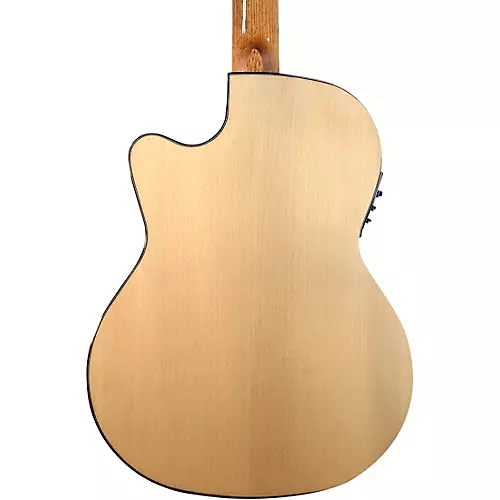 Kremona Rosa Luna Flamenco Acoustic-Electric Nylon Guitar Natural - musicians--Friend