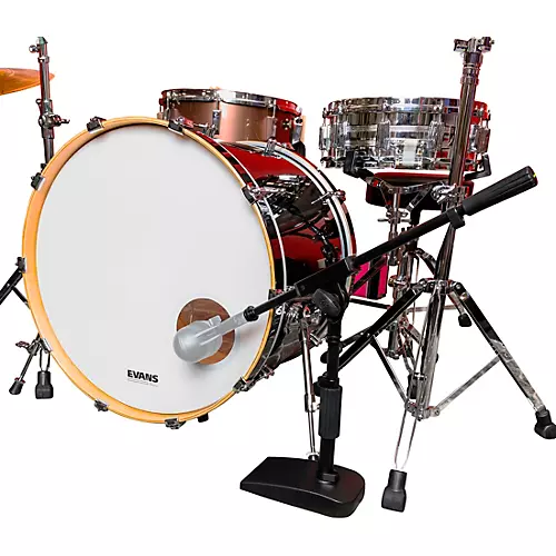 Shure Shure Compact Low Profile Mic Stand With Single-Section Boom 2-Pack - musicians--Friend