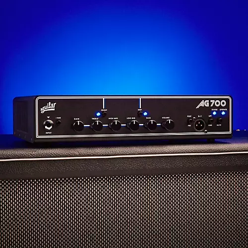 Aguilar AG 700 V2 700W Bass Amp Head Black - musicians--Friend