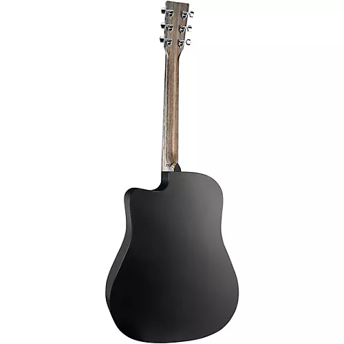 Martin DC-X1E Special X Series HPL Dreadnought Acoustic-Electric Guitar Black - musicians--Friend