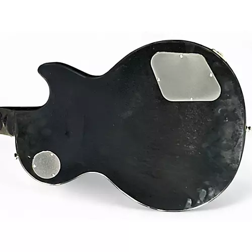 Used Epiphone Les Paul Standard Left Handed Black Electric Guitar Black - musicians--Friend
