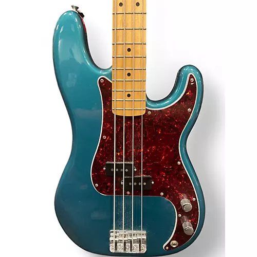 Used Fender Player Precision Bass Tortoise Shell Electric Bass Guitar Tortoise Shell - musicians--Friend