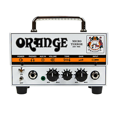 Orange Amplifiers Micro Terror MT20 20W Hybrid Guitar Amp Head - musicians--Friend