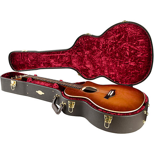 Taylor Custom Torrefied Sitka Spruce-East Indian Rosewood Grand Auditorium Acoustic-Electric Guitar Wild Honey Burst - musicians--Friend