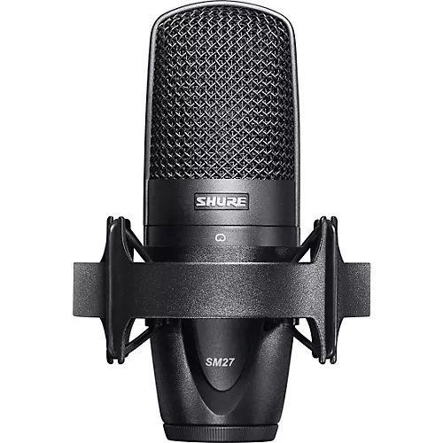 Shure SM27 SC Condenser Mic with Cable and Stand - musicians--Friend