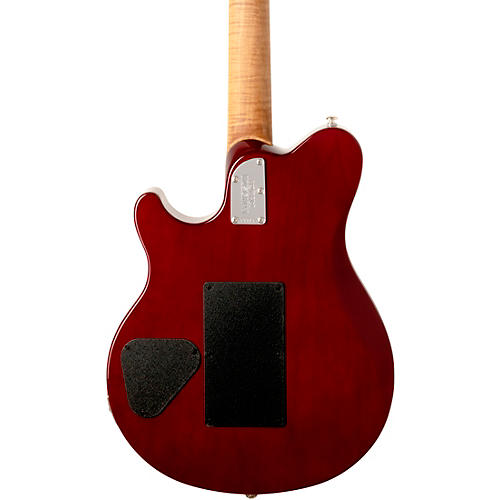 Ernie Ball Music Man Axis Quilt Top Electric Guitar Roasted Amber - musicians--Friend