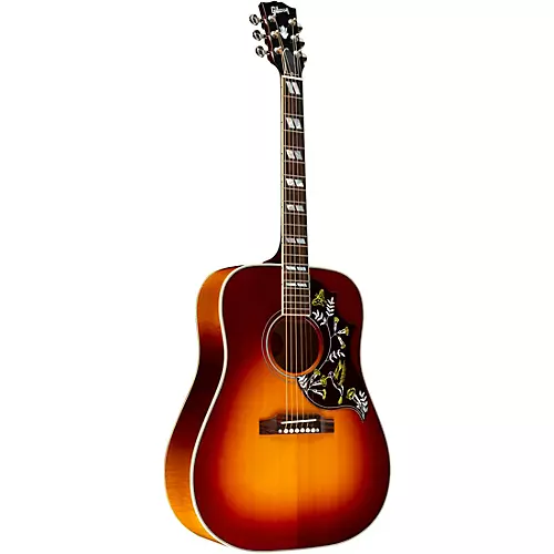 Gibson Hummingbird Standard 5A Flame Limited-Edition Acoustic-Electric Guitar Autumn Burst - musicians--Friend