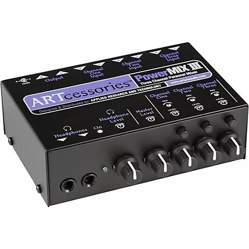 Art PowerMIX III - 3 Channel Personal Mixer - musicians--Friend
