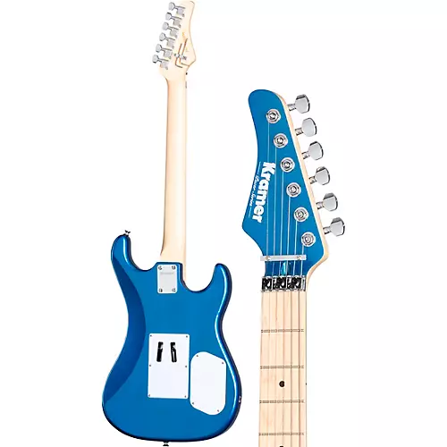 Kramer Pacer Classic Left-Handed Electric Guitar Radio Blue Metallic - musicians--Friend