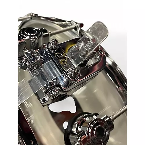 Used 2024 DW 14X6.5 Design Series Acrylic Snare Clear Drum Clear 213 - musicians--Friend