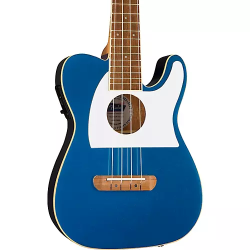 Fender Fullerton Telecaster Acoustic-Electric Ukulele Black - musicians--Friend