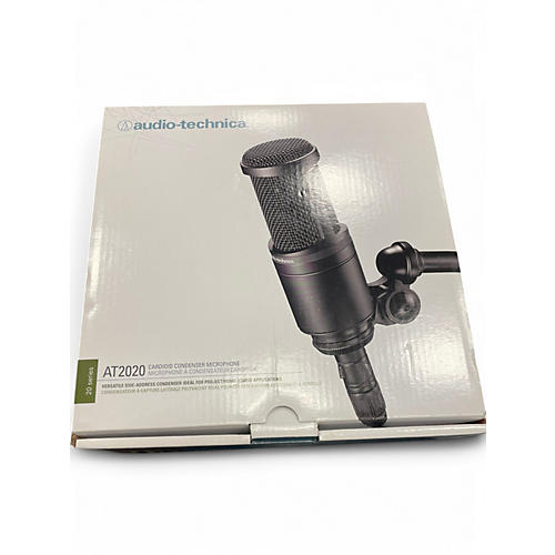 Used 2019 Audio-Technica AT2020 Condenser Microphone - musicians--Friend
