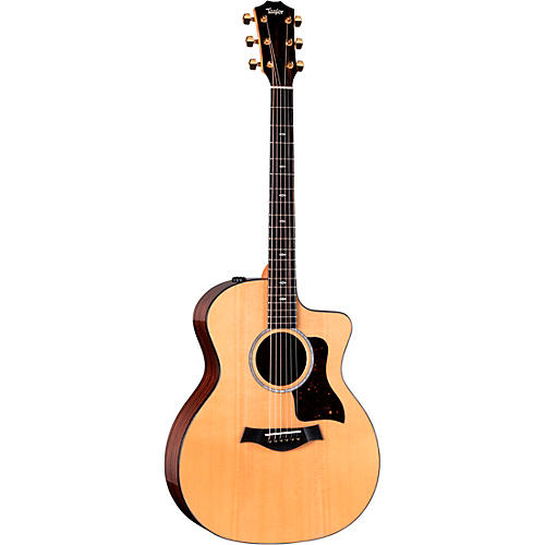 Taylor 214ce Plus 50th Anniversary Special-Edition Grand Auditorium Acoustic-Electric Guitar Natural - musicians--Friend