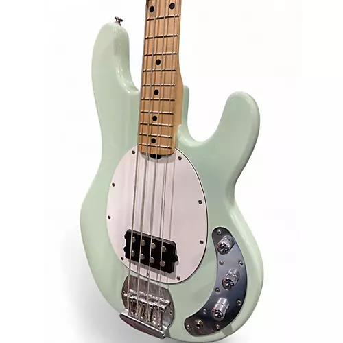 Used Sterling by Music Man Ray4 Seafoam Green Electric Bass Guitar Seafoam Green - musicians--Friend