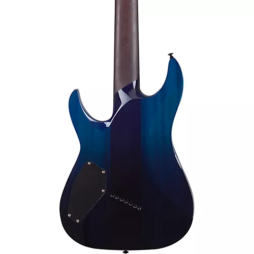 Schecter Guitar Research Reaper-7-String Elite Multiscale Electric Guitar Deep Ocean Blue - musicians--Friend