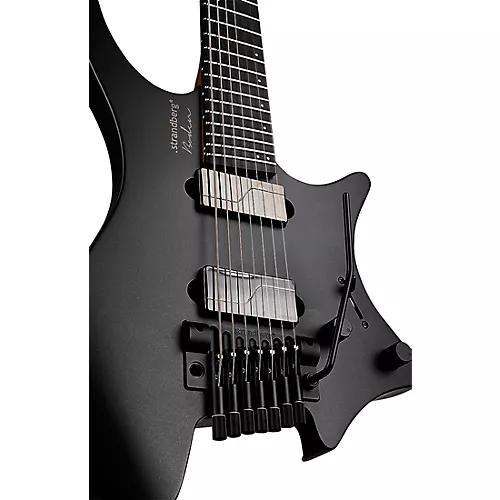 Strandberg Boden Metal NX 7 Tremolo Electric Guitar Black Granite - musicians--Friend