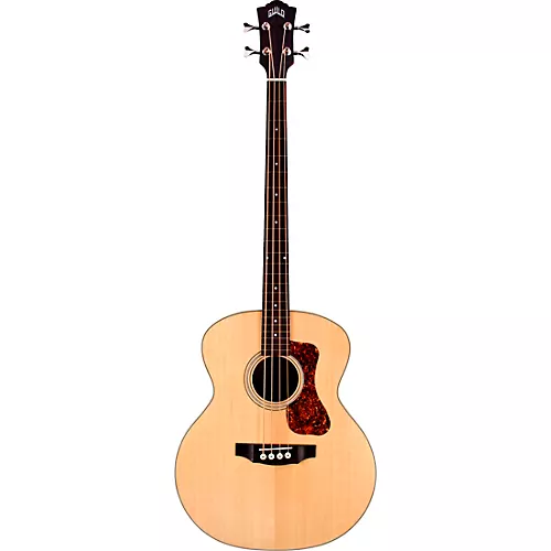Guild B-240E Fretless Acoustic-Electric Bass Guitar Natural - musicians--Friend