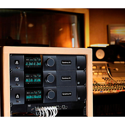 Apogee Symphony I/O MK II Audio Interface With Thunderbolt - 16 Analog I/O (4-DB25 Connectors, SPDIF) Atmos Monitoring Capable - musicians--Friend