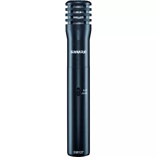 Shure SM137 Condenser Mic with Cable and Stand - musicians--Friend