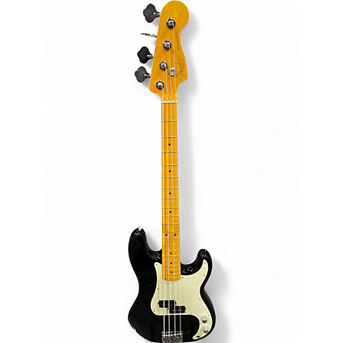 Used Fender American Professional II Precision Bass BLACK Electric Bass Guitar BLACK - musicians--Friend