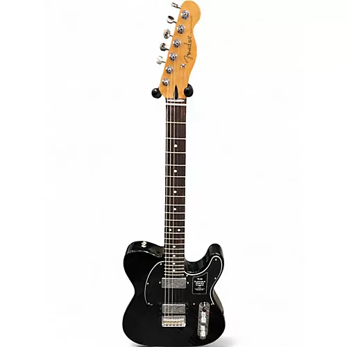 Used Fender Fender Player II Telecaster HH Black Solid Body Electric Guitar Black - musicians--Friend
