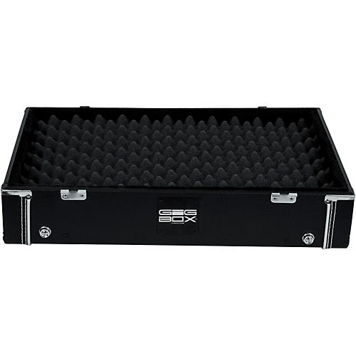 Gator Gig-Box Jr. Pedal Board/Guitar Stand Case Black - musicians--Friend