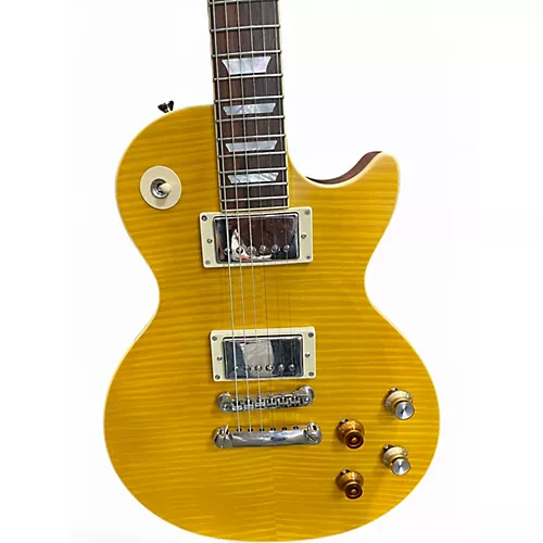 Used Epiphone KIRK KAMMETT GREENY LES PAUL GREENY BURST Solid Body Electric Guitar GREENY BURST - musicians--Friend