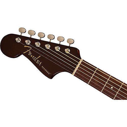 Fender Left-Handed California Redondo Player Acoustic-Electric Guitar Natural - musicians--Friend