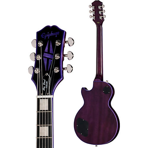 Epiphone Les Paul Custom Widow Guitar Center-Exclusive Electric Guitar Indigo Burst - musicians--Friend