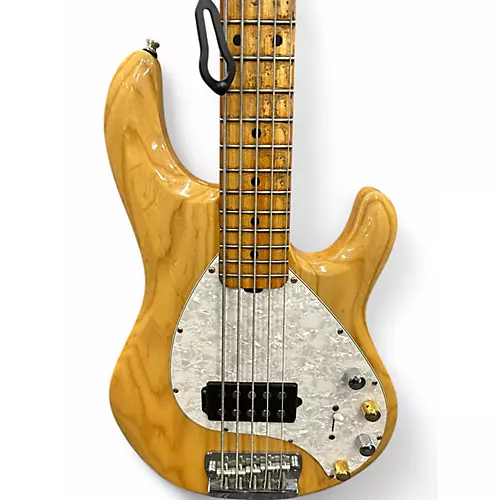 Used Sterling by Music Man Ray 35 Natural Electric Bass Guitar Natural - musicians--Friend