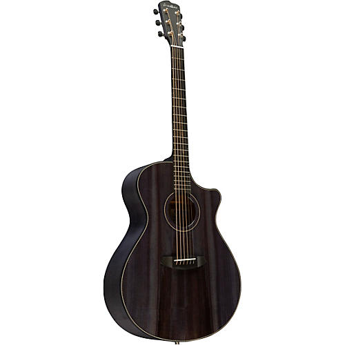 Breedlove Oregon Concerto Myrtlewood Cutaway Acoustic-Electric Guitar Stormy Night - musicians--Friend