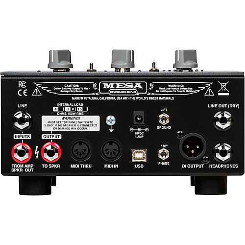 MESA/Boogie CabClone IR+ Cab Simulator & Attenuator Black 4 Ohm - musicians--Friend