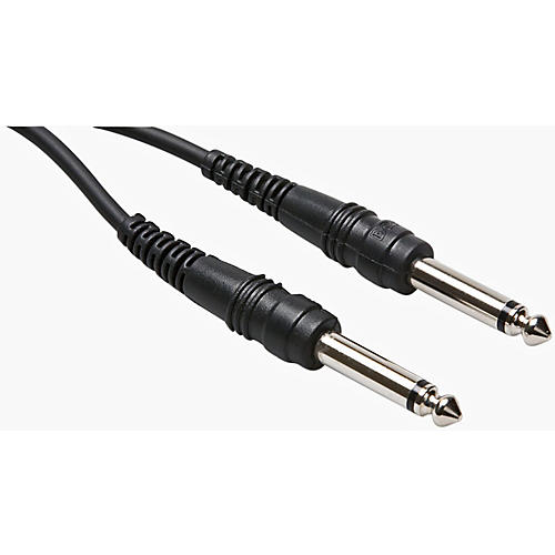 Hosa CPP105      BLM Unbalanced 1/4in TS Male to Unbalanced 1/4in TS Male Patch Cable 5 ft. - musicians--Friend