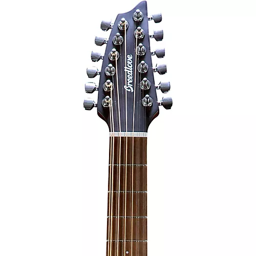 Breedlove Discovery S Concert 12-String CE European Spruce-African Mahogany Acoustic-Electric Guitar Edge Burst - musicians--Friend