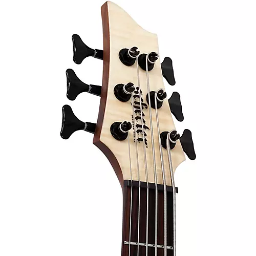 Schecter Guitar Research Charles Berthoud CB-6 Left-Handed 6-String Electric Bass Natural Satin - musicians--Friend