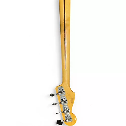 Used Squier JAZZ BASS Natural Electric Bass Guitar Natural - musicians--Friend