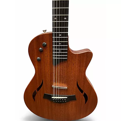 Used Taylor t5z 12 classic Mahogany 12 String Acoustic Electric Guitar Mahogany - musicians--Friend