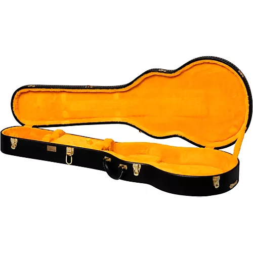 Gibson Lifton Historic Black/Goldenrod Hardshell Case, Les Paul - musicians--Friend