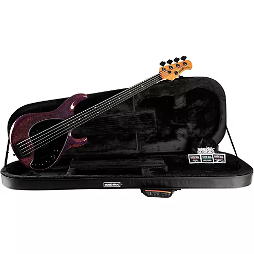 Ernie Ball Music Man DarkRay 5 H Ebony Fingerboard 5-String Electric Bass Dark Rainbow - musicians--Friend