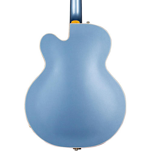 Gretsch Guitars Falcon Hollow Body with String-Thru Bigsby Electric Guitar Cerulean Smoke - musicians--Friend