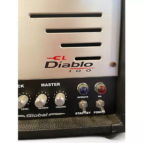 Used Genz Benz El Diablo 100 Tube Guitar Amp Head - musicians--Friend