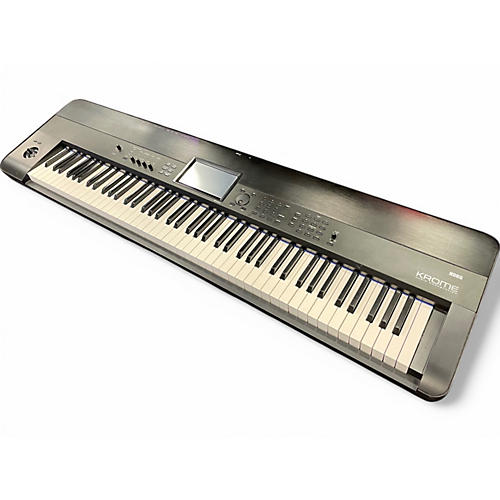 Used KORG Krome 88 Key Keyboard Workstation - musicians--Friend
