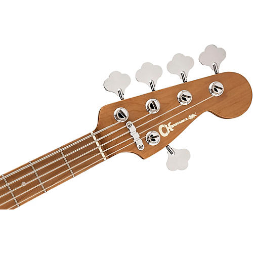 Charvel Pro-Mod San Dimas Bass PJ V 5-String Electric Bass Guitar Metallic Black - musicians--Friend