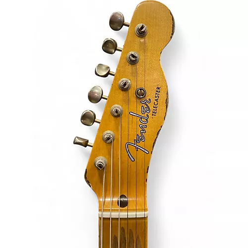 Used 2023 Fender 1952 Telecaster Heavy Relic CME Exclusive HS Custom Shop Butterscotch Blonde Solid Body Electric Guitar Butterscotch Blonde - musicians--Friend