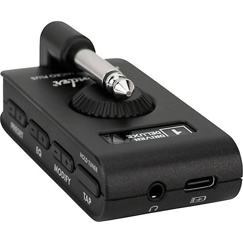 Fender Mustang Micro Plus Headphone Amp Black - musicians--Friend